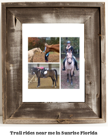 trail rides near me in Sunrise, Florida